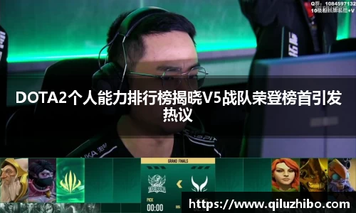 DOTA2个人能力排行榜揭晓V5战队荣登榜首引发热议